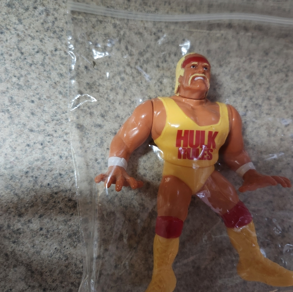 WWE WWF Hulk Rules Series 1 Action Figure Hasbro Loose - Picture 4 of 5